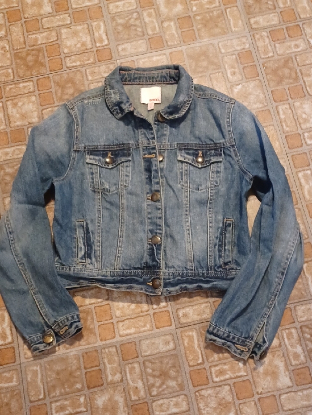 BONGO Light Blue Denim Jacket Size Medium